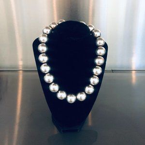 Sterling Silver Ball Necklace